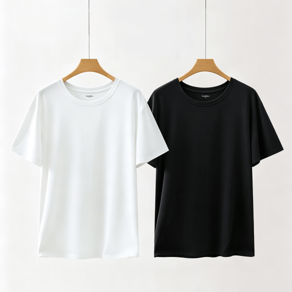 goodfellow white and black tees